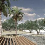 Νέα ισόγεια πετρόκτιστη κατοικία με τμήμα υπογείου και πισίνα στη Χερσόνησο